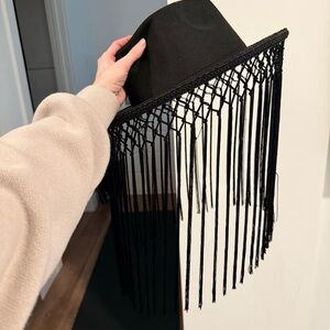 Witchwood Bags goth vegan felt avant garde hat